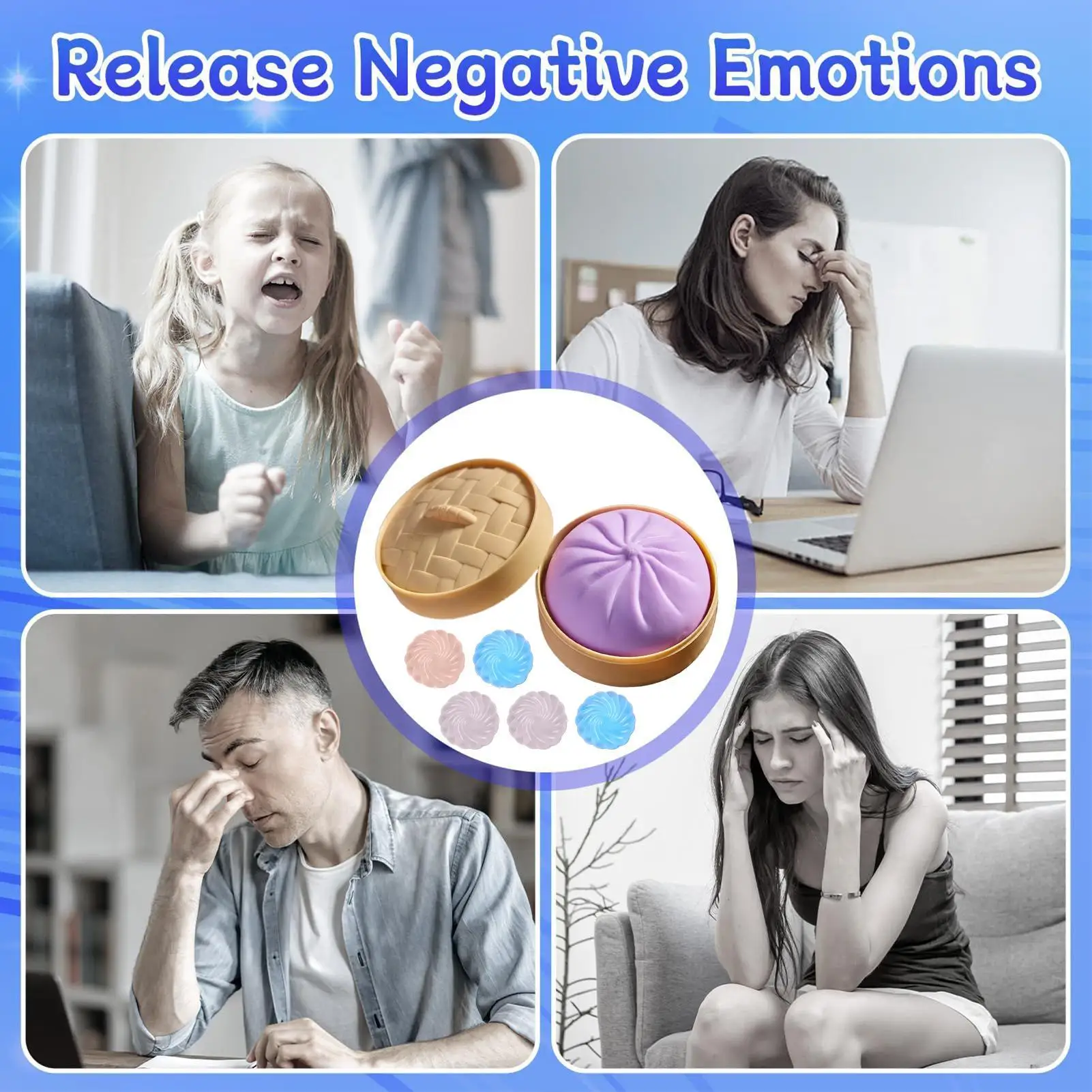 Zintuiglijke Knijpspeeltje Zacht Realistisch Gigantisch Kalmerend Grappig Knoedel Knijpballen Hand Fidget Speelgoed Voor Jongens Meisjes Kinderen Volwassenen