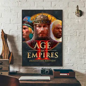 ملصقات عتيقة من لعبة Age of Empires، ديكورات غرف عتيقة لاصقة، ديكورات منزلية، ديكورات مقاهي، ديكورات غرف كاواي 10 best sales عصر الإمبراطوريات - №9