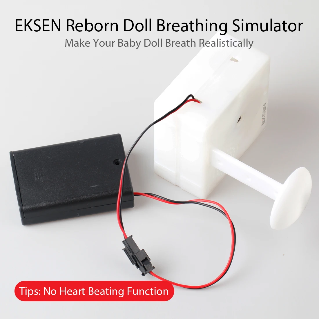 

DIY Breathing Simulator Device, Breathing Simulating Mechanism Lifelike Sleeping Pulsing Device for Dolls, Plush Toy.