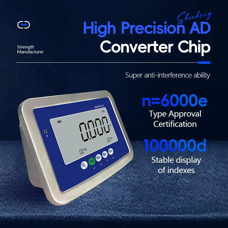 

SOHE C1S 30kg/0.1g Highly Accurate Large LCD Screen Display Animal Weighing Platform