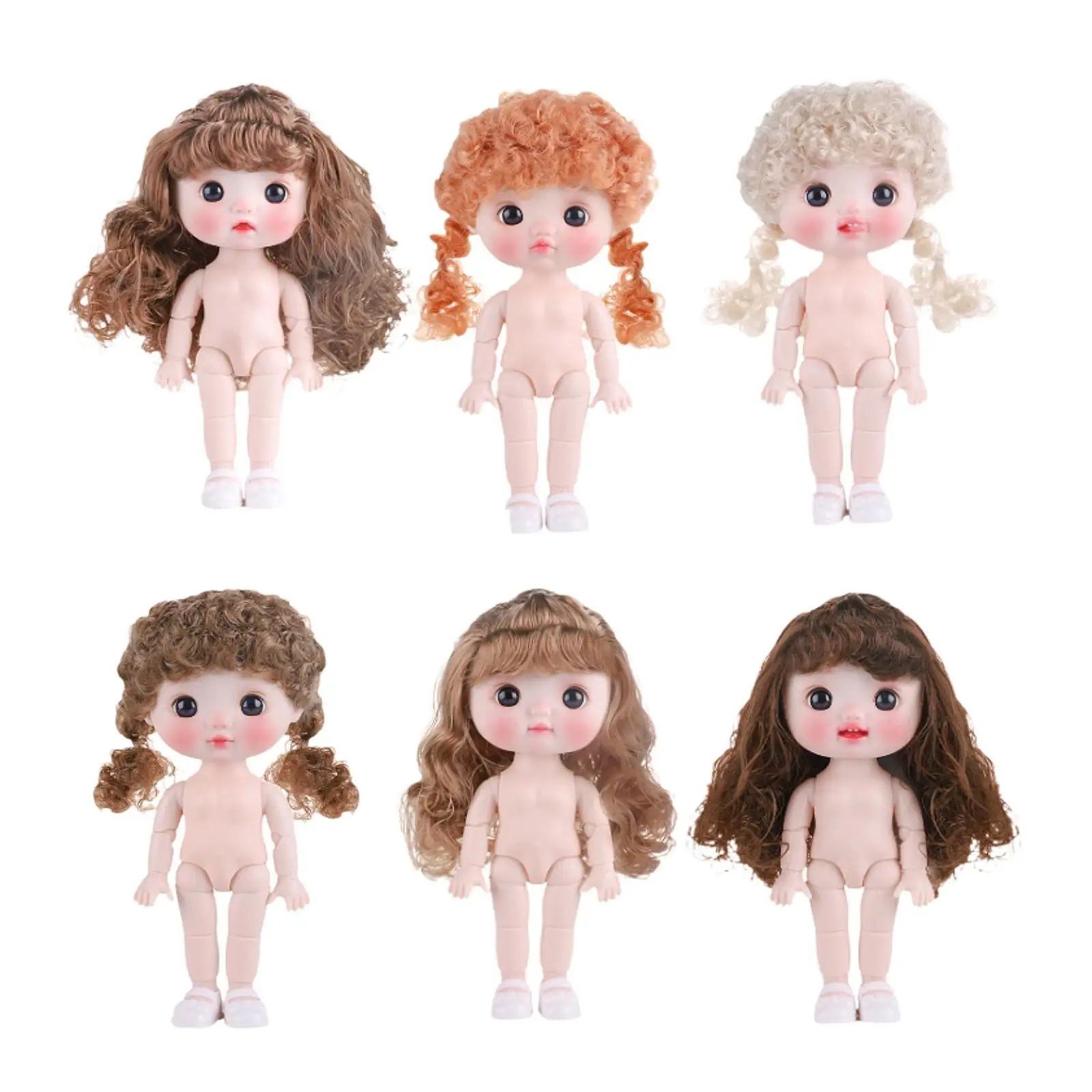 

8-дюймовая кукла BJD для девочек, ролевая игра, шарнирная кукла для детей, подарки, фестивали