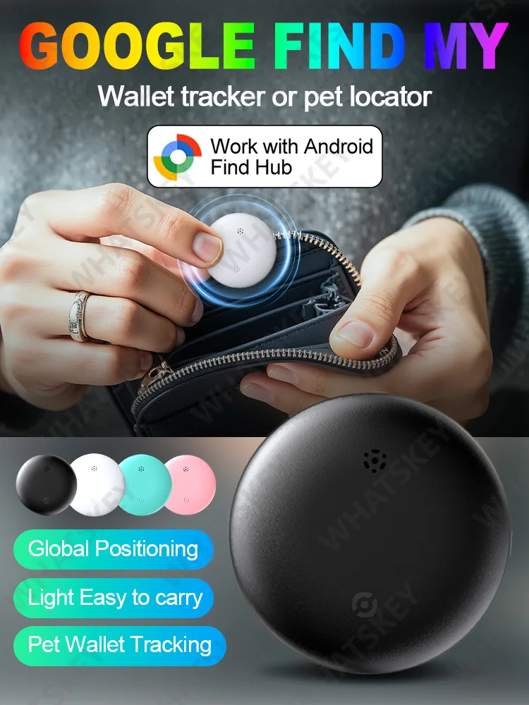 AliExpress Peocke Google Find My Gps Tracker Portable GPS Tracker Android Locator Gps Tracking Device GPS Location Tracker Bike keys Finder