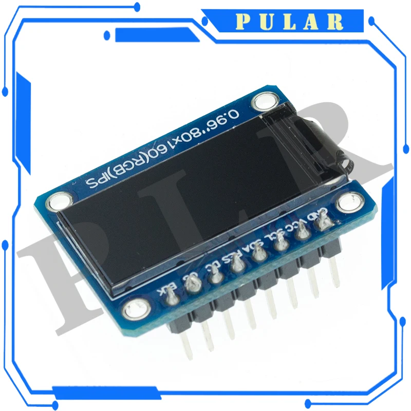 1pcs TFT Display 0.96 / 1.3 1.44 1.77 1.8 2.0 2.4 Inch IPS 7P SPI HD 65K Full Color LCD Module ST7735 Drive IC For Arduino