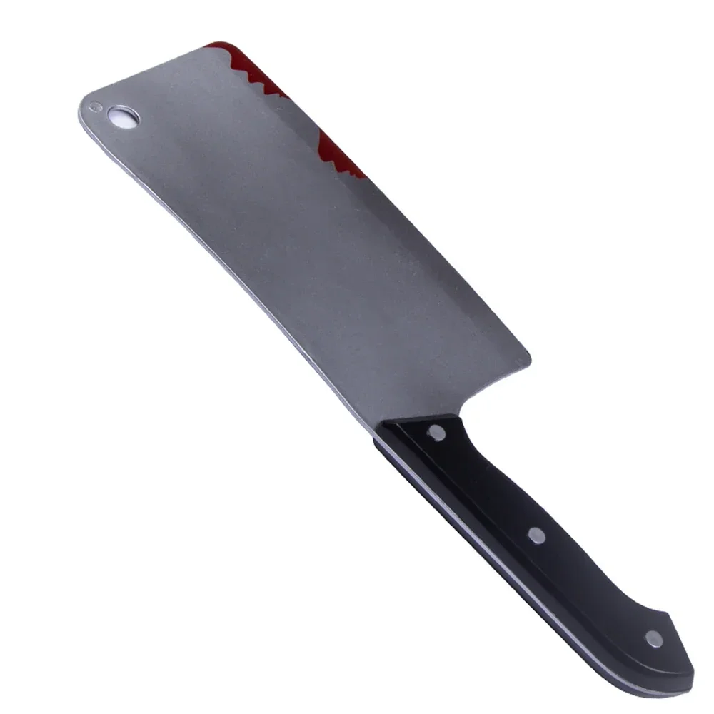 Blutiges Messer 30cm Halloween Realistische Plastik-Horrorklinge Kostüm-Party Cosplay Killer-Requisiten Fake-Messer – Detail 10