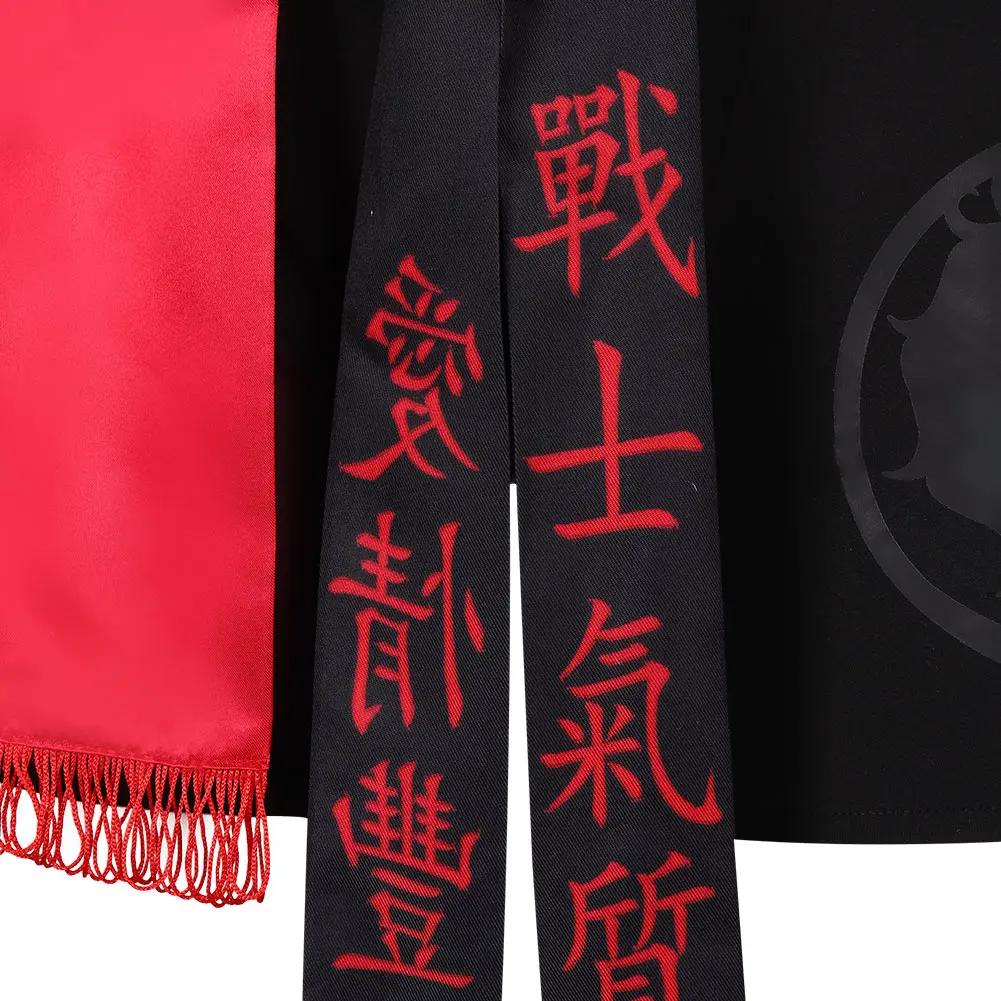 Johnny CAGE ชุดคอสเพลย์แบบมีเข็มขัดแนวแฟนตาซีชุดคอสเพลย์สำหรับผู้ชายและผู้ใหญ่