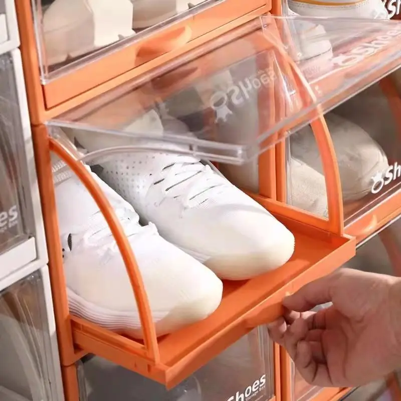 scatola-portaoggetti-trasparente-estraibile-semplice-singola-per-armadietto-organizer-in-plastica-soluzioni-per-l'organizzazione-domestica