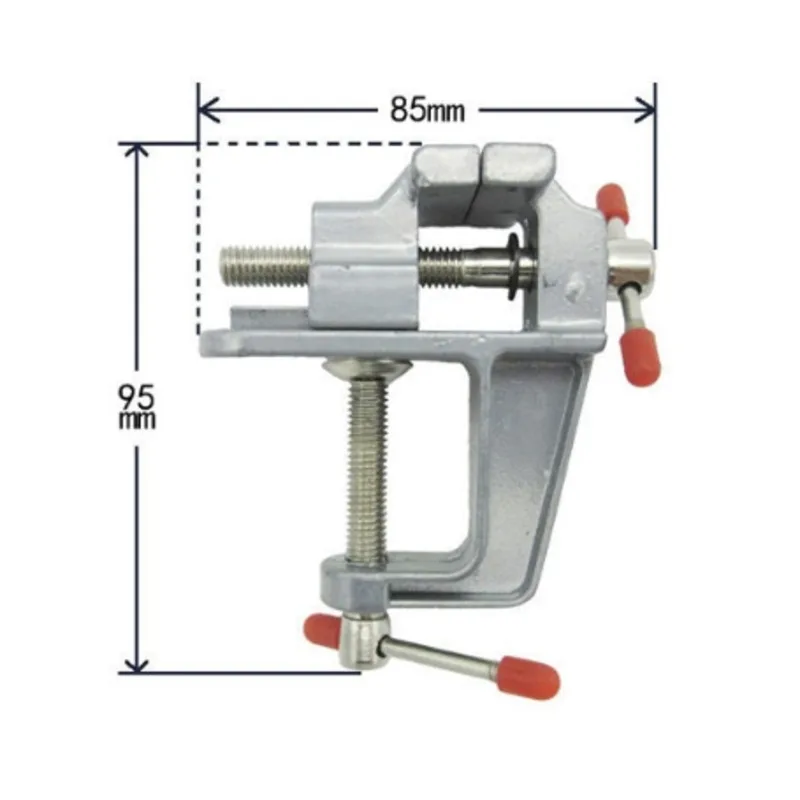Mini stół ze stopu Aluminium zacisk roboczy imadło wielofunkcyjny stół imadło stołowe imadło śrubowe do rękodzieła formy stałe narzędzie do naprawy