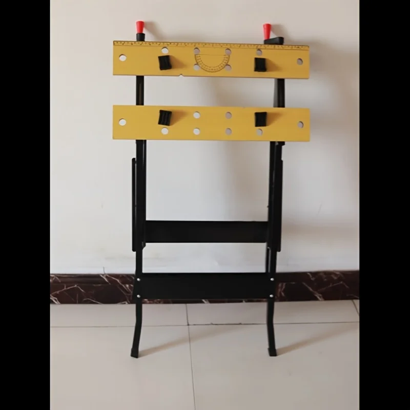 Multi Adjustable Workbench Woodworking Hardwood Work Bench for Workshop DIY Office Home Use,Woodworking worktable image 5