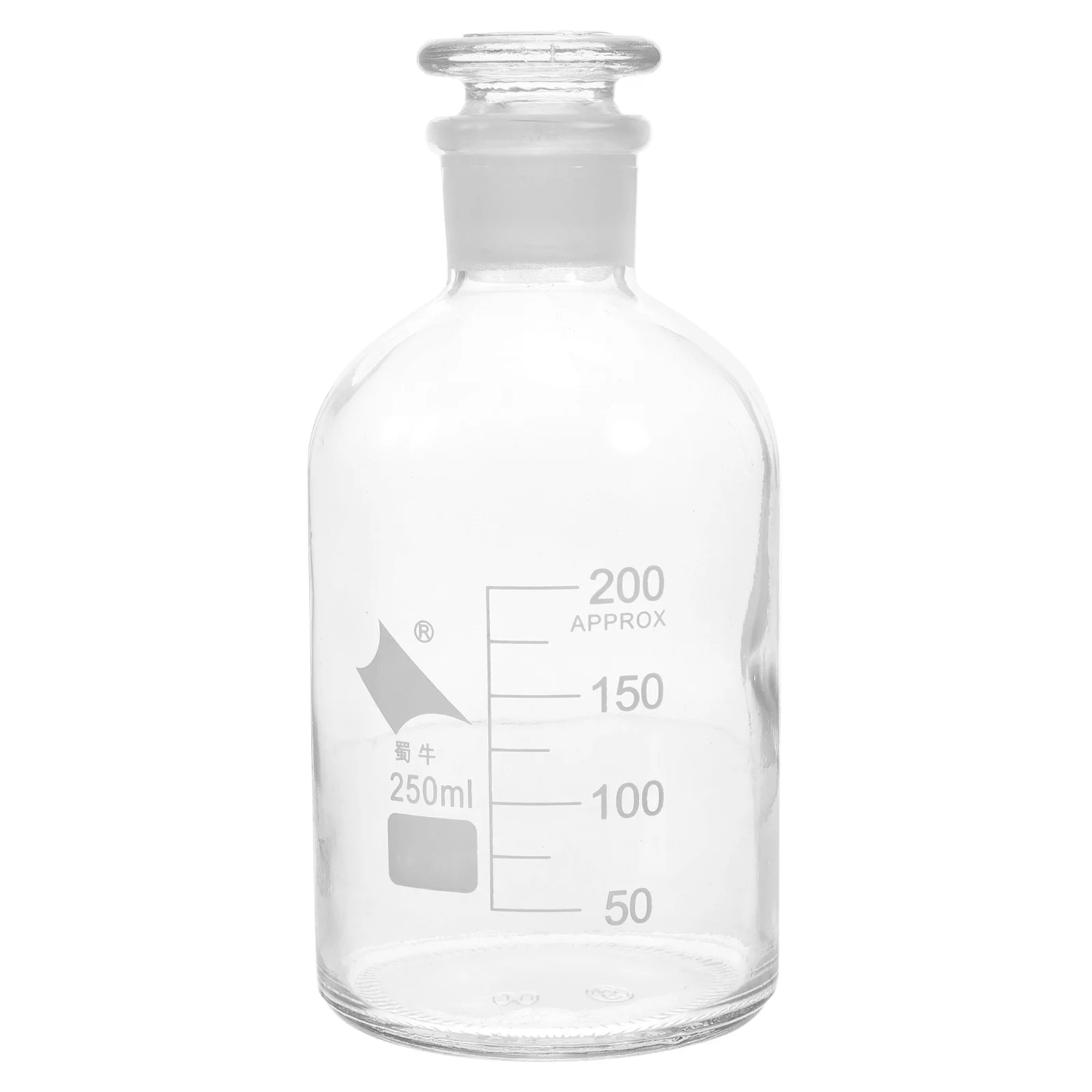 

1Pcs Borosilicate Glass Reagent Bottle Wide Mouth Laboratory Sample Storage Chemistry Bottle Frosted Stopper Sample Bottles
