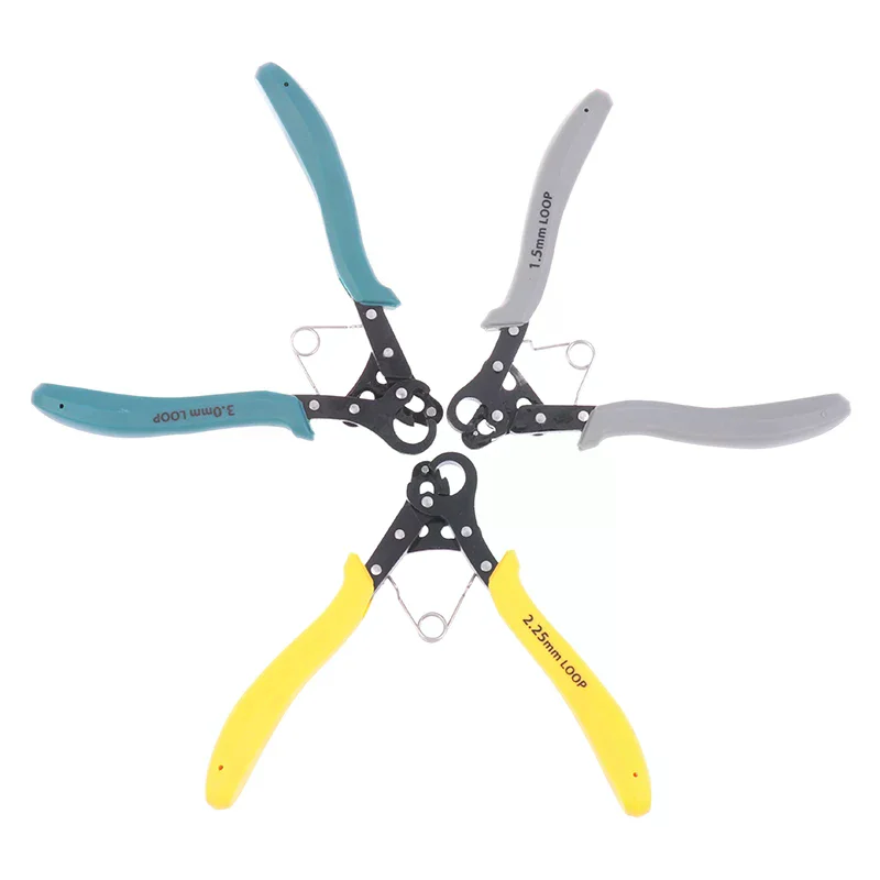 Jewelry 1.5/2.25/3mm Wire Rolling Plier Set for Wire Winding Bending Repair Making Tool Round Nose Pliers for Wire Ring Wrapping