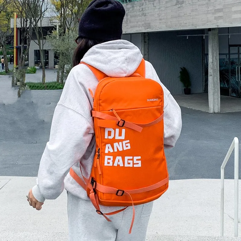 

Многофункциональный водонепроницаемый дорожный рюкзак большой емкости для мужчин и женщин, для кемпинга и пешего туризма, школьная сумка унисекс, модная сумка для скейтборда