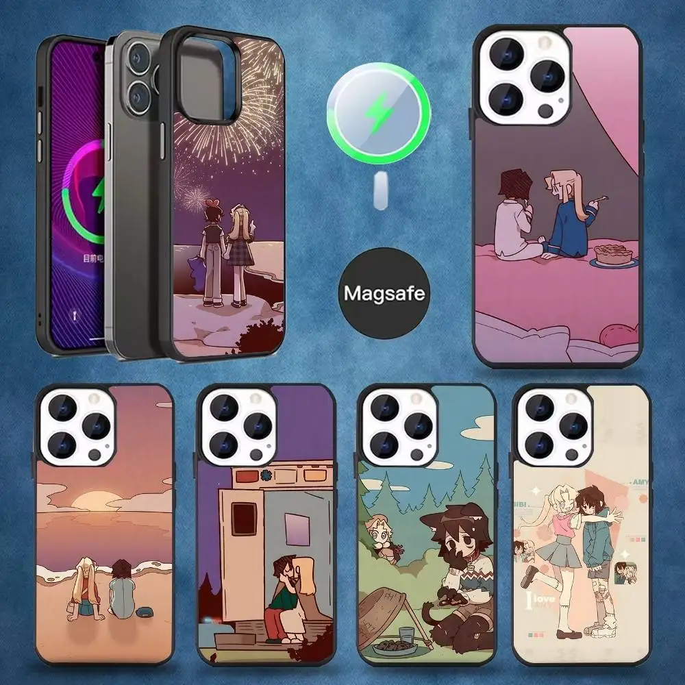 

I Love Amy BIBI Phone Case For iPhone 16,15,14,13,12,11,Pro,Max,Plus,Mini,Magsafe,Magnetic Wireless Charging Case