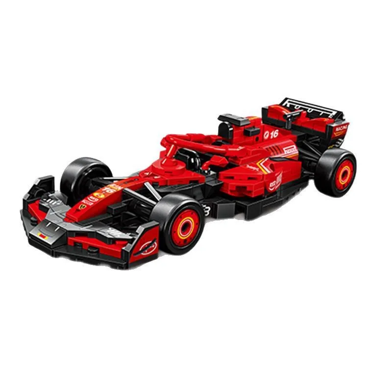 New Formula 1 Racing Car, Sports Car Model, Boy's Assembled Building Block Toy, Excellent Desktop Decoration