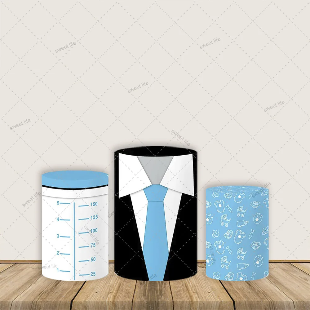 يغطي أسطوانة ليتل بوس استحمام الطفل حفلة عيد ميلاد الحلويات اسطوانة طيدة يغطي مفرش المائدة ديكور