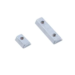 4 pcs/lot Metal Fixed Plate Z042M/Z043M 1or2 Hole Slot Nut Dedicated Zhouyu The First Tool  Mini Multipurpose Machine Accesory