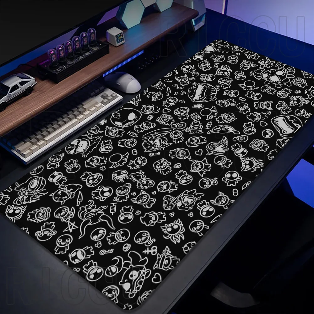 

HD Xxl 40x90 см Коврик для мыши Gamer The Binding Of Isaac Mause коврики для ПК Компьютерные аксессуары Настольный коврик Игровая клавиатура расширяющиеся настольные коврики