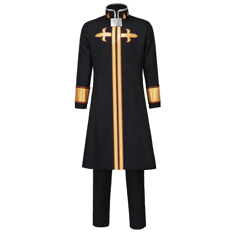 CosDaddy أنيمي جوجو مغامرة غريبة إنريكو Pucci تأثيري حلي الكبار الرجال قميص السراويل دعوى هالوين كرنفال زيDqw2Q