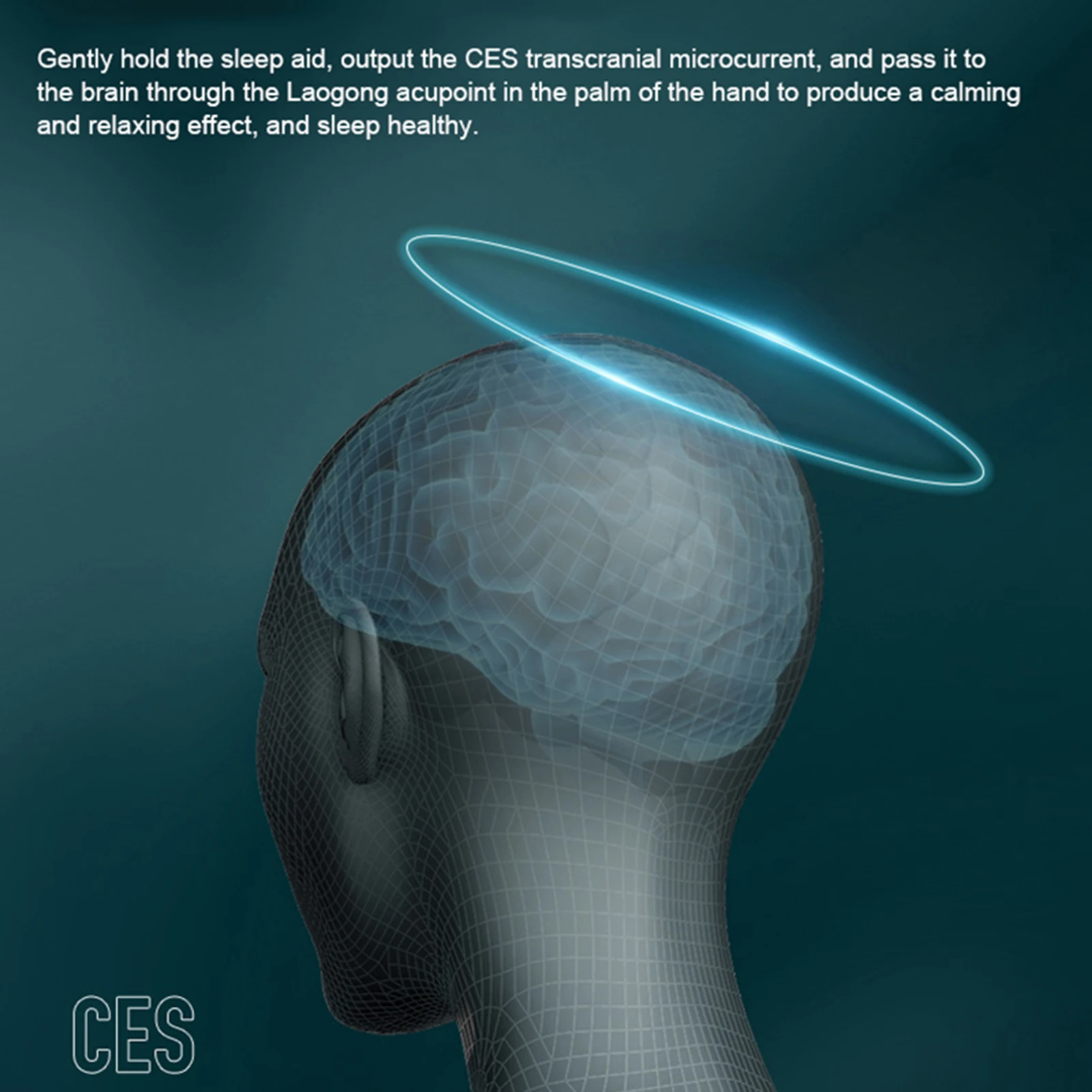 Palm-assisted Sleep Instrument Microcurrent Stimulates Neurotransmitters for Teenagers Middle-aged and Elderly People