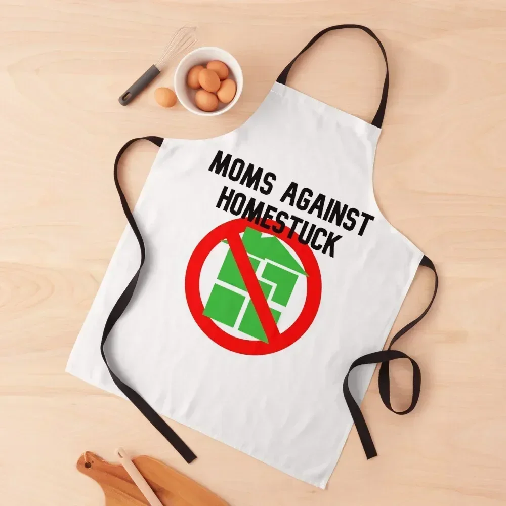 

Moms Against Homestuck Official Merch Apron Teacher kitchen jacket woman for women with pocket Custom Apron