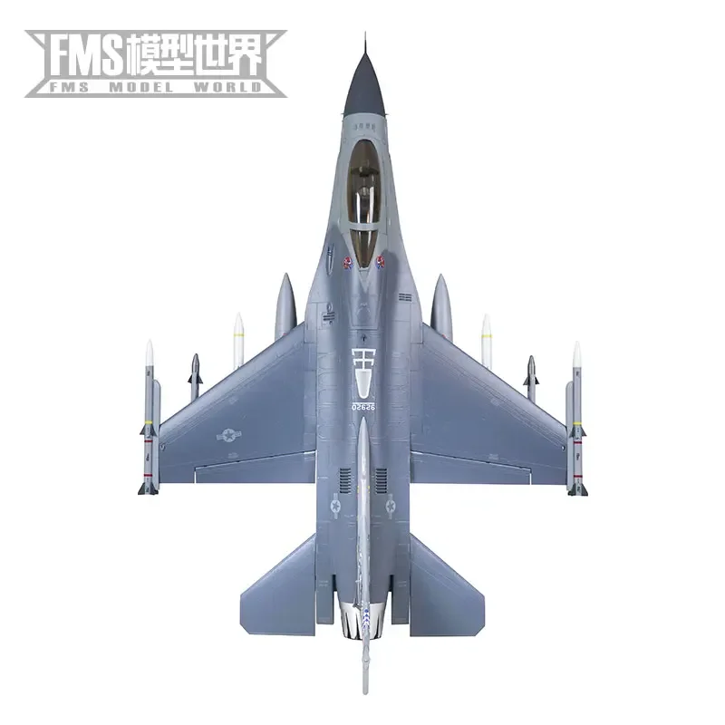 Fms 80mm Edf Jet F-16 Falcon Model Fighter Electric Remote Control Assembling Fixed-wing Model Airplane 6CH RC Airplane