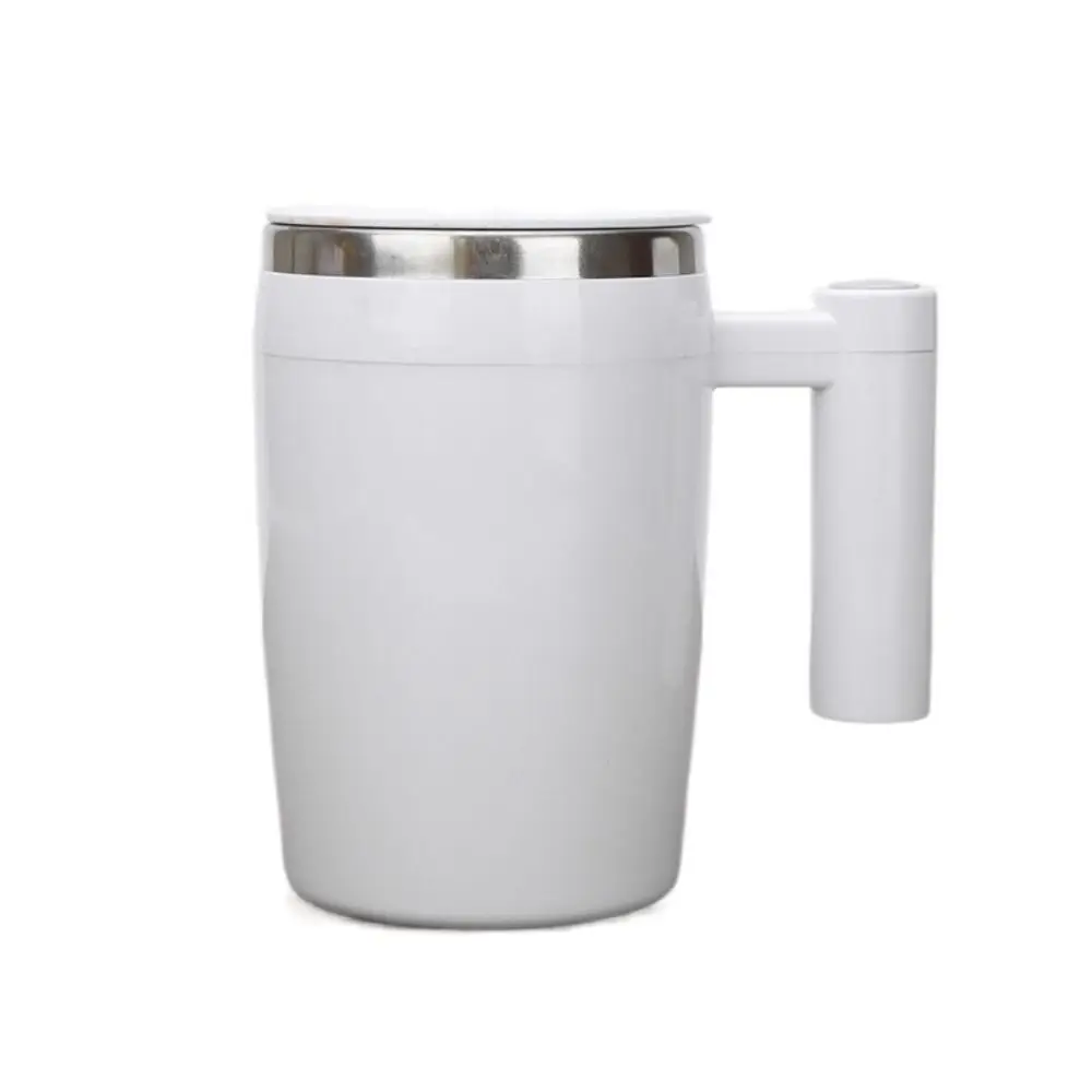 

380ML Self Stirring Mug Magnetic USB Rechargeable Automatic Stirring Coffee Mug Stainless Steel Non-slip Bottom Mixing Cup