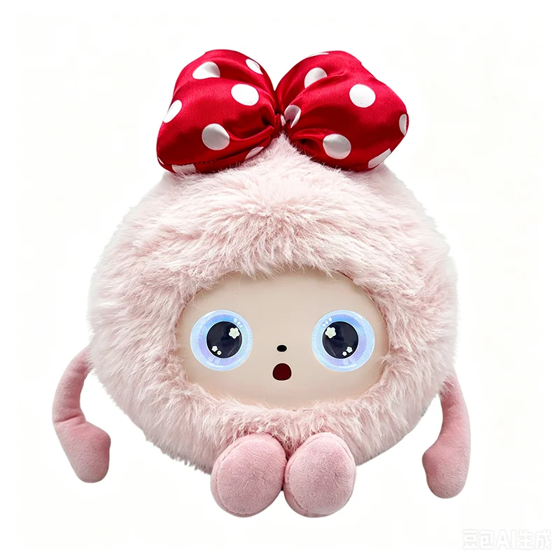 OEM ODM AI Smart Learning Plush Companion Toy WiFi Connect Early Education Stuffed Crossbody Bag Plushies for Kids with Tuya App