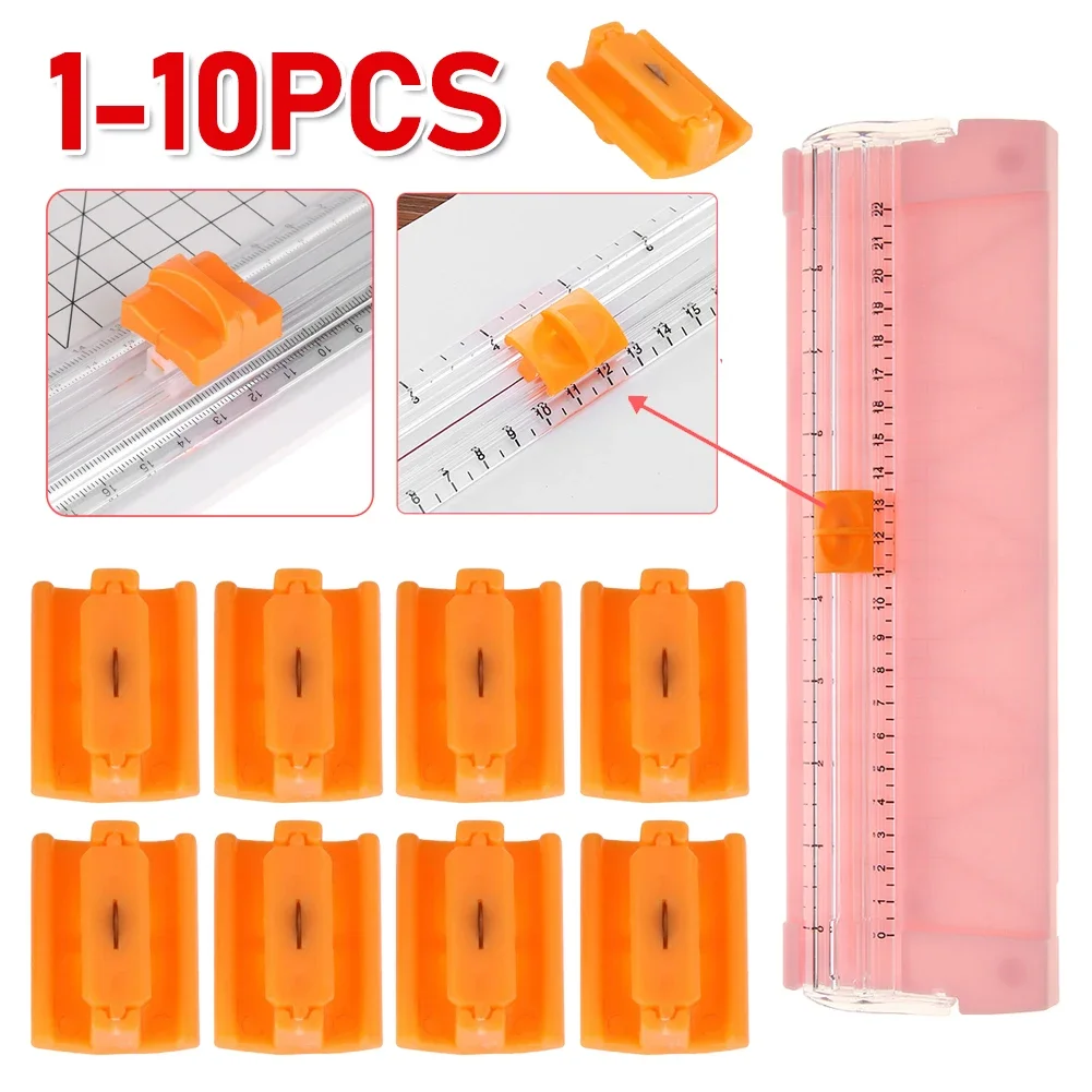 A4/A5 Paper Cutting Replacement Blades Guillotine Paper Cutter with Pull-out Ruler for Photo Trimmers Scrapbooking Supplies