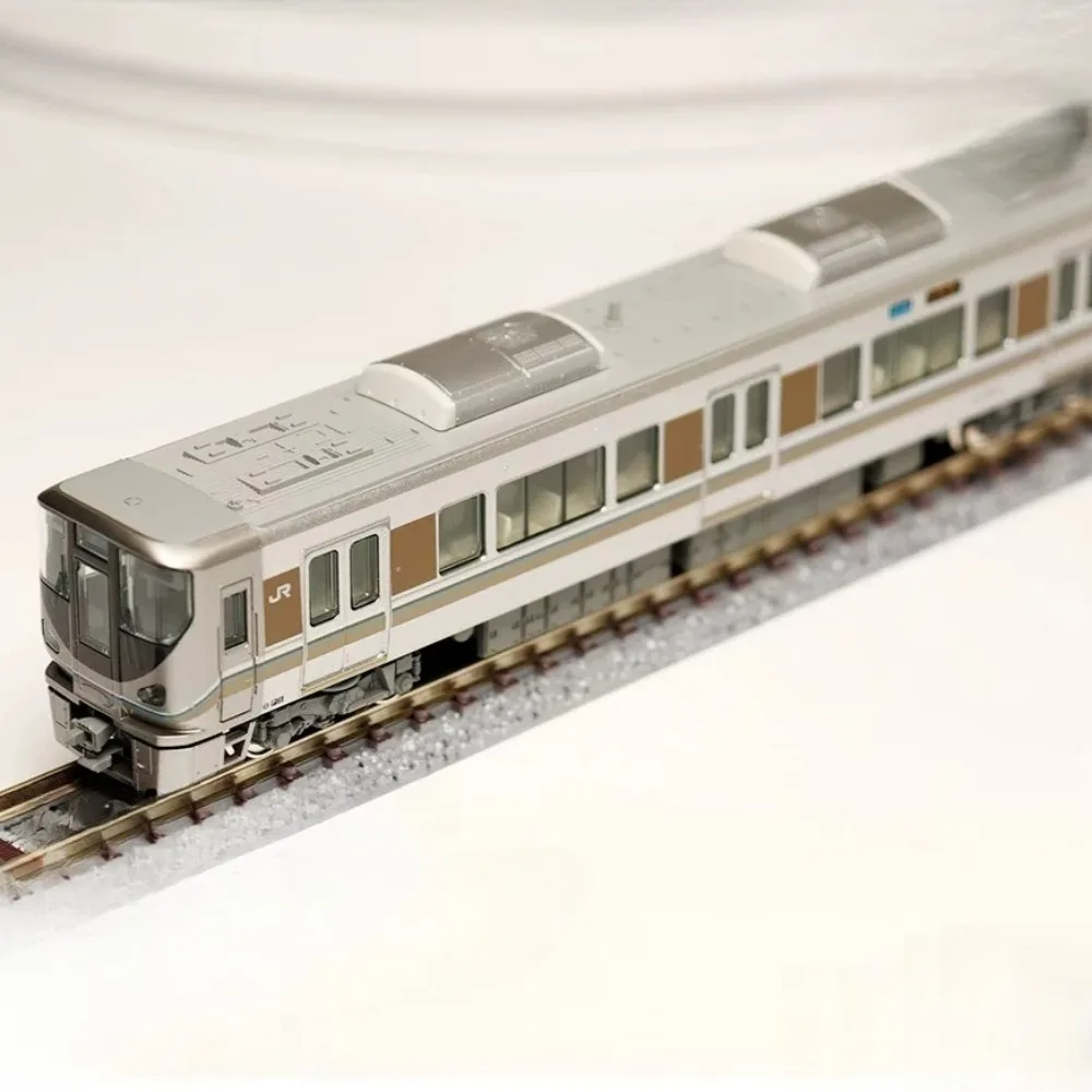 KATO N Type 1/160 Model Train 225 Series 0 New Rapid 8-car Electric Passenger Car 10-871 Collectible Train Set Adult Toy Gift