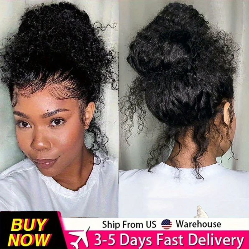 Women's 360 HD Lace Front Glueless Wig - 220Density Human Hair Deep Wave 13x4 13x6 Lace Frontal with Pre-Plucked Hairline image 6