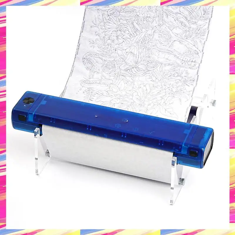 AIAI Transfer Paper 95Ft Tattoo Paper Roll, Double Layer Thermal For Long Drawing Function Transfer Machine