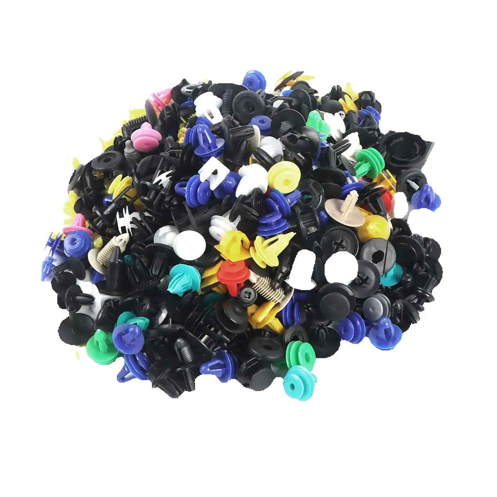 

90467-07076 500PCS Fender Liner Bumper Clips for FOR Toyota FOR Lexus PN913726 10mm Head Diameter Black Nylon Clip Tool