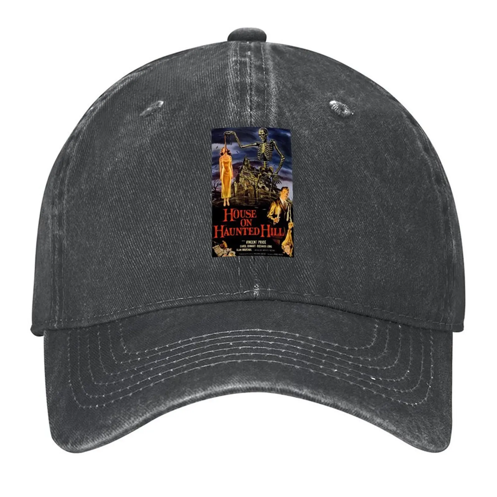 

House on Haunted Hill - Vincent Price Baseball Cap New Hat beach hat Christmas Hat Sunhat Golf Men Women's