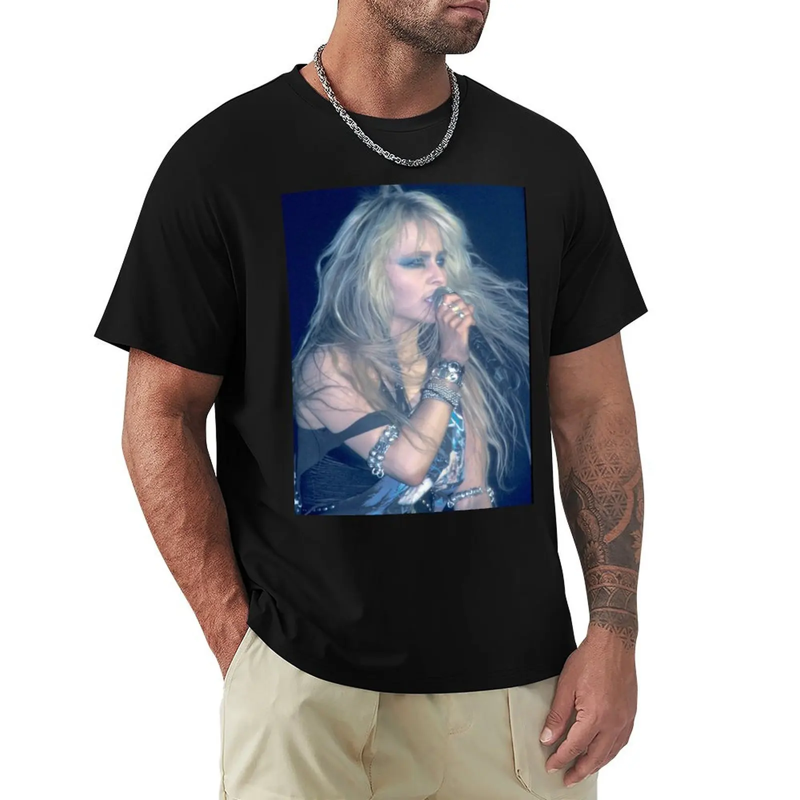 Doro Pesch Warlock Photograph T-Shirt Essential Solid Color T-Shirt