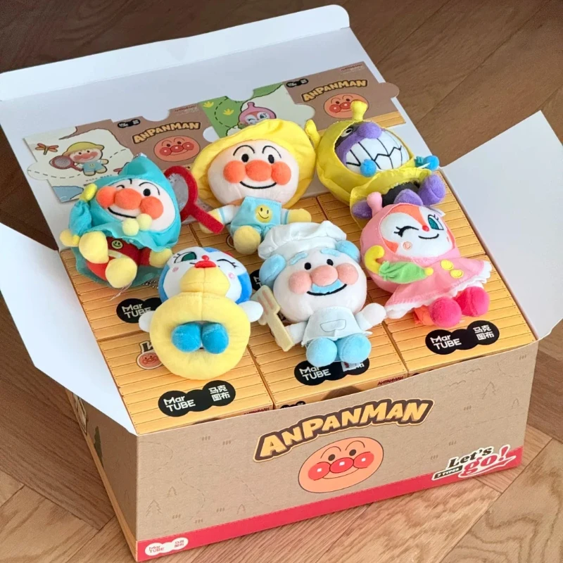 ANPANMAN Go Outing Series Blind Box Anime Figure Mystery Box Anime Doll Surprise Bag Pendant Collect Decor Toys Keychain Gift