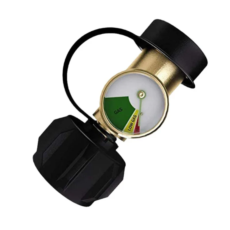 With Watch Connector Gas Cylinder Adapter QCC1 Inflatable Connector, North American Gas Tank Copper Adapter Head PL Connector