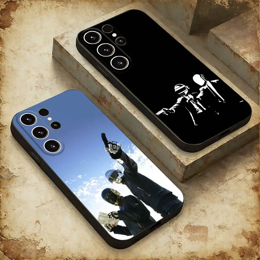 

Daft Punk Phone case For Samsung Galaxy A56,36,26,16,76,55,35,25,15,54,34,24,14 Soft Silicone Black Cover