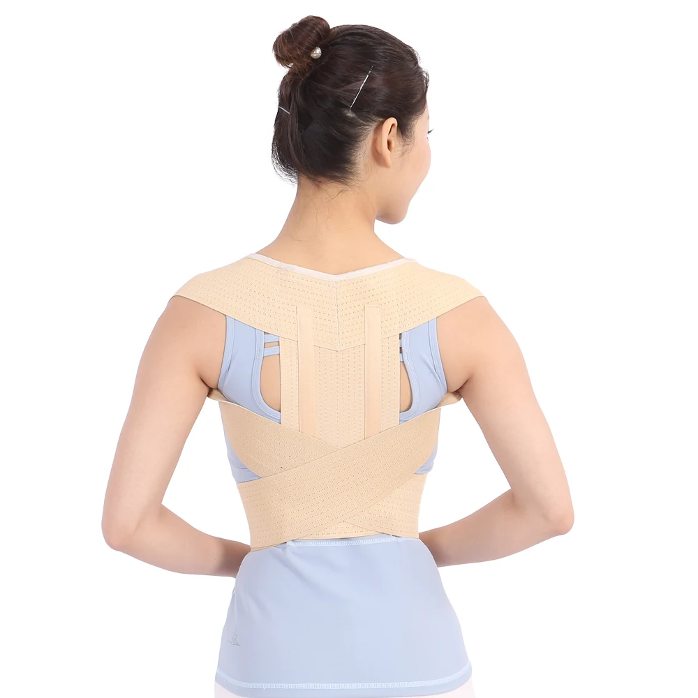 Shoulder Corrective Therapy Support Pain Relief Belt Back Posture Corrector With CE