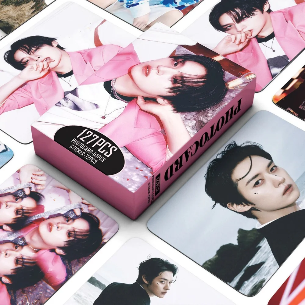

127 шт. новый KPOP StrayKids DO IT Lee Min Ho SK альбом маленькие наклейки для открыток поздравительные открытки фотографии открытки ЛОМО карты подарки