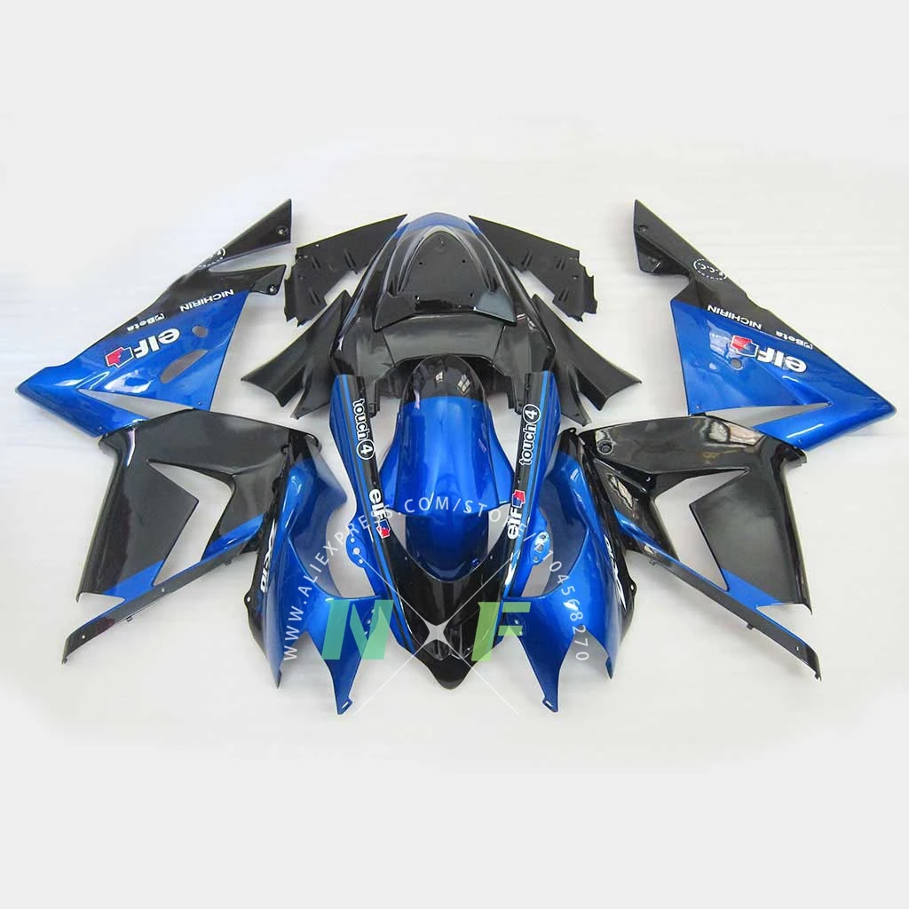For Kawasaki Ninja ZX-10R 2004 2005 Motorcycle Fairing Kit ZX10R 04 05 ABS Injection Plastic Cowling Motorcycle Fairings