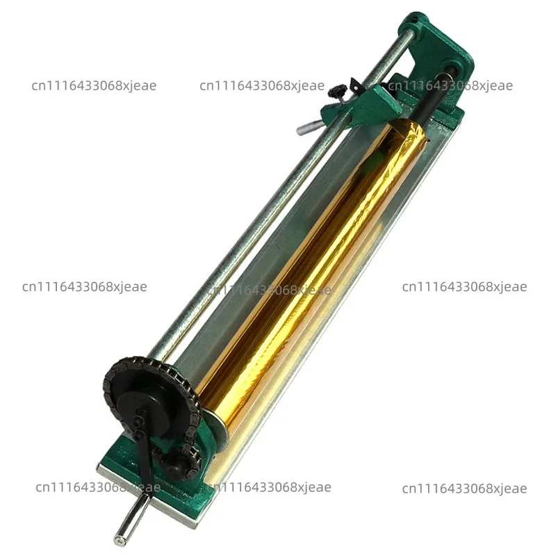 32inch 820MM Manual Gold Foil Slitter Cutter Hot Stamping Gilded Foil Paper PU Vinyl Cutting Machine