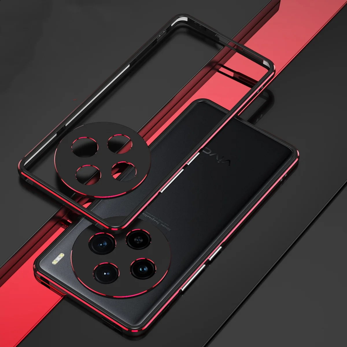 

Металлический бампер из алюминиевого сплава для Vivo X100 X60 X50 Pro / X100 X90 X60 X50 Защитная крышка для объектива камеры