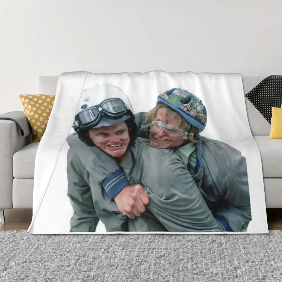 Dumb and Dumber Throw Blanket Flannel decorative Hairys Warm Blankets