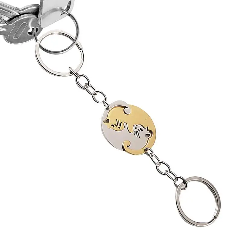 Matching Keychains For Couples Innovative Couples Keyring Matching Couple Keychains Novel Couple Puzzle Keychain Love Keychain