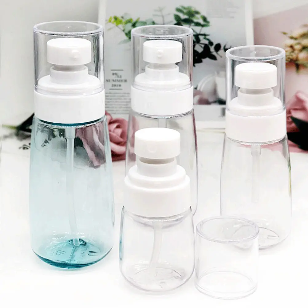 

3Pcs 100Ml Empty Spray Bottles Travel Size Portable Refillable Liquid Dispenser Bottles for Outdoor Use Compact Leakproof