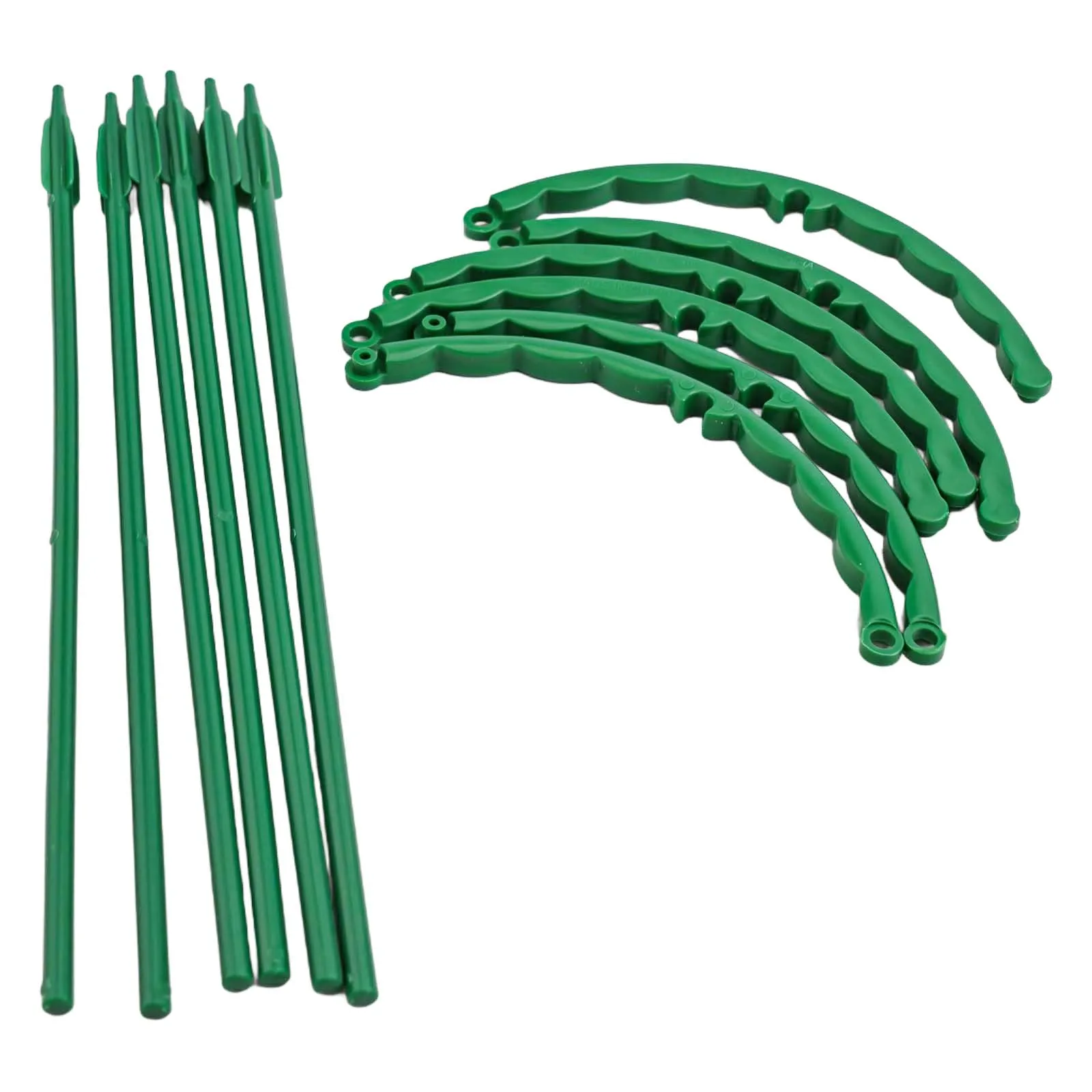 Plant Stakes Wide Applications Plastic Smart Half Round Features Garden Climbing Trellis Plant Support Cage Bushy Plants