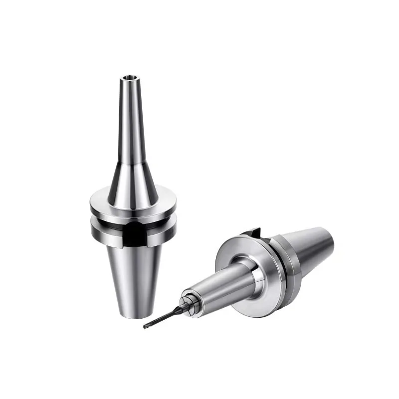 CNC Pull‑Back Collet Tool Holder BT‑DC Series, BT30 BT40 BT50 DC6 DC8, 0.003‑mm Runout for High‑Speed Deep Cavity Machining