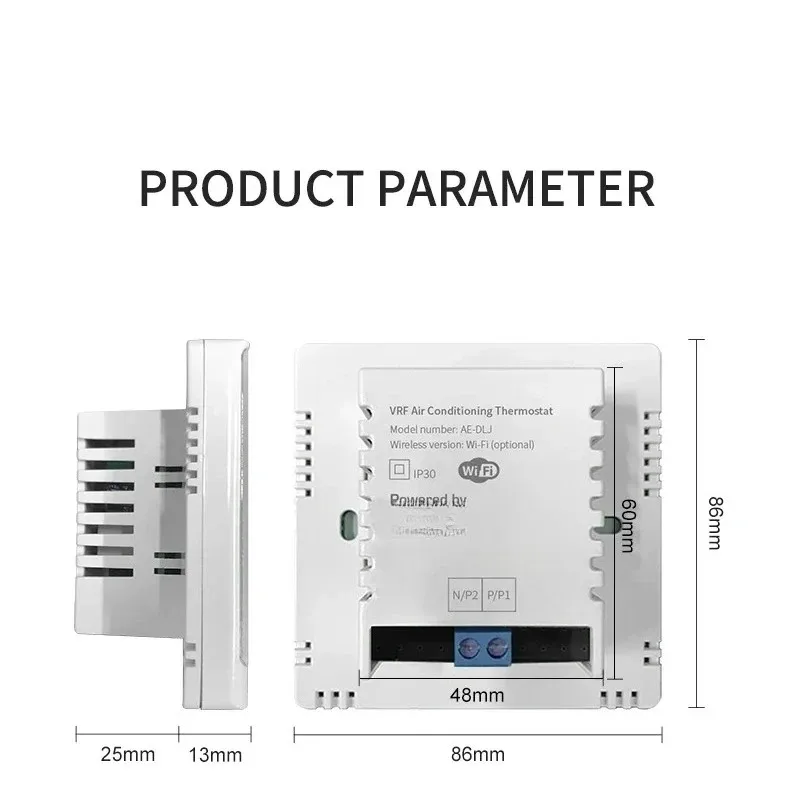Daikin Heavy Industries Life VRV Thermostat Wifi Voice Control Compatible with Alexa for HVAC Systems