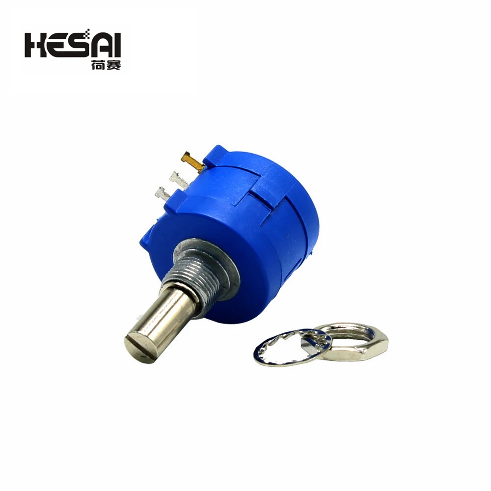 3590S-2-103L 3590S 10K ohm Precision Multiturn Potentiometer 10 Ring Adjustable Resistor 3590S 500 1K 2K 5K 20K 50K 100K ohm