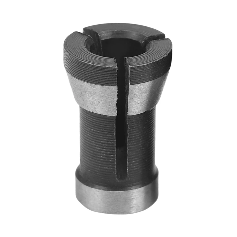 HOT! 2Pcs High Precision Collet Chuck Set 6.35Mm 8Mm Engraving Trimming Machine Electric Router For Machinery Manufacturing