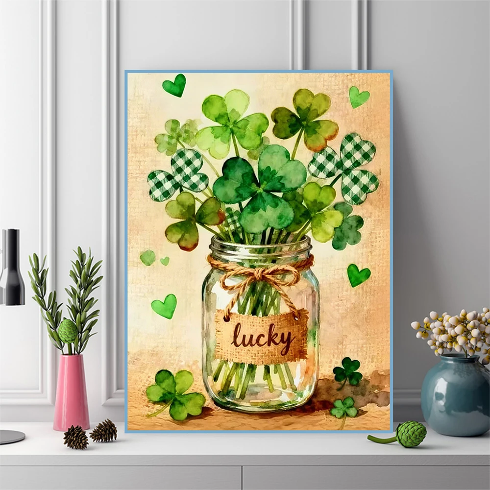 ภาพปักครอสติชลายดอกไม้รูปใบโคล - Art Craft Leaves บทวิจารณ์และราคา